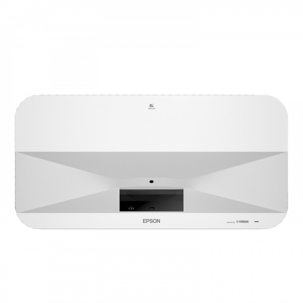 Epson EH-LS800B 3LCD Laser 4K Ultra HD Short-Throw Projector, White Top View