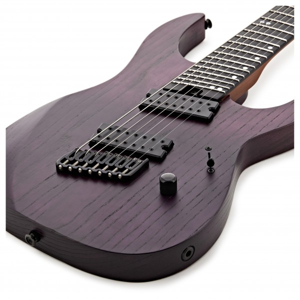 ギター Legator Ninja N7FP - IF Iris Fade Legator Ninja N7FP 7-string Multiscale Electric Guitar (Iris Fade)