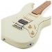JET Guitars JS-400 HSS Roasted Maple, Olympic White
