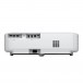 Epson EH-LS650W 4K Pro UHD Ultra Short-Throw Projector, White Back View