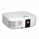 Epson EH-TW6150 3LCD 4K Enhanced HDR Projector, White Angle View