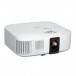 Epson EH-TW6250 3LCD 4K Enhanced HDR Projector, White Angle View