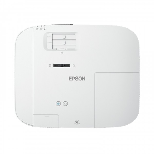 Epson EH-TW6250 3LCD 4K Enhanced HDR Projector, White High View