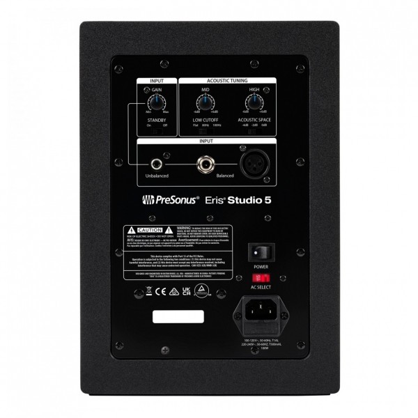 PreSonus Eris Studio 5 - Rear