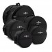 Padded Rock Drum Bag Set by Gear4music