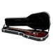 Gator Deluxe Case for Double Cutaway Guitars - Angled Open (Guitar Not Included)