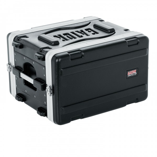 Gator GR-6S Moulded Rack Case, 6U, 14.25'' Depth - Front, Left