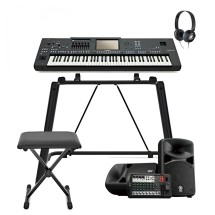 Yamaha Genos2 Digital Workstation Keyboard Gig Package
