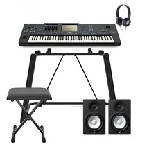 Yamaha Genos2 Digital Workstation Keyboard Studio Package
