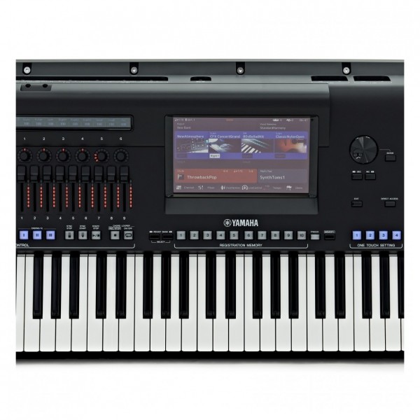Yamaha Genos2 Digital Workstation Keyboard - Controls