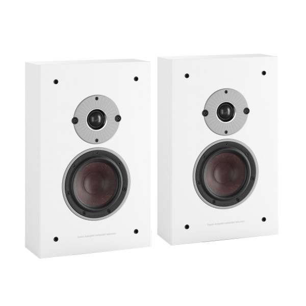 DALI OBERON On Wall C Active Speakers (Pair), White Front View