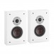 DALI OBERON On Wall C Active Speakers (Pair), White Front View