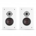 DALI OBERON On Wall C Active Speakers (Pair), White Front View 2