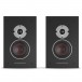 DALI OBERON On Wall C Active Speakers (Pair), Dark Walnut Front View 2