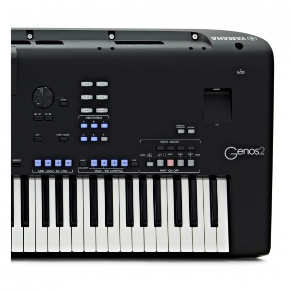 Yamaha Genos2 Digital Workstation Keyboard - Controls