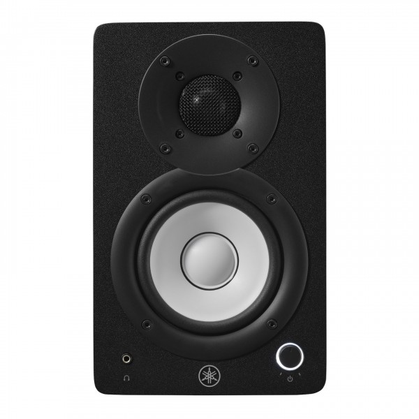 Yamaha HS4 Monitors, Black (Pair) - Left Speaker, Front