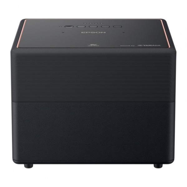 Epson EF-12 Full HD Mini Laser Short-Throw Projector, Black - rear
