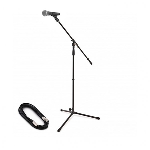 Shure SM58S with Mic Stand - Full Bundle