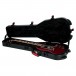 Gator Double-Cut Electric Guitar Case - Angled Open (Guitar Not Included)
