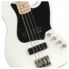 Squier Contemporary Active Jazz Bass MN, Flat White - body