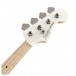 Squier Contemporary Active Jazz Bass MN, Flat White - headstock