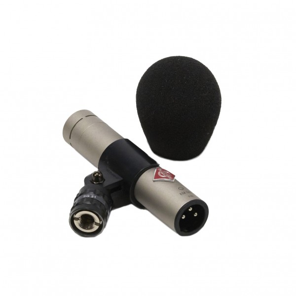 Neumann KM 185 Super-Cardioid Compact Condenser Mic, Nickel - Secondhand