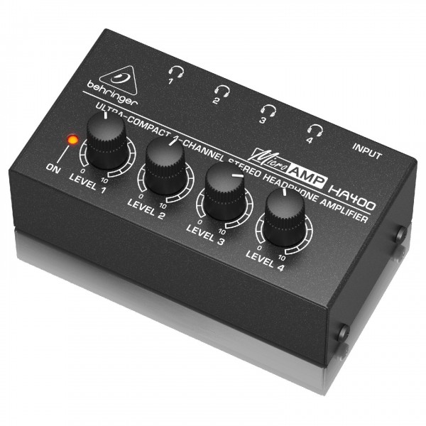 Behringer MicroAMP HA400 Headphone Amplifier - Right