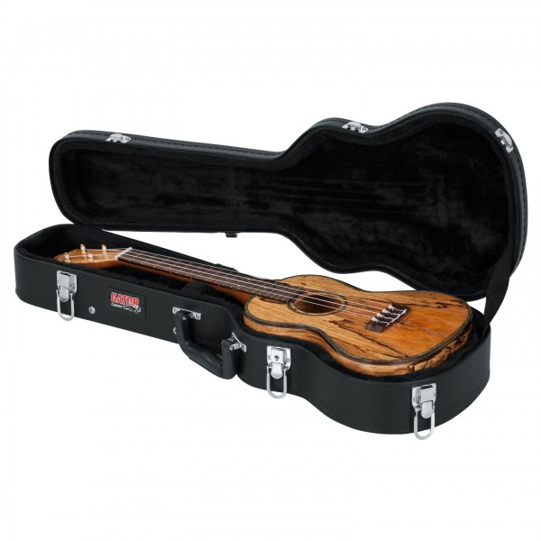 Gator Tenor Ukulele Case - Angled Open (Ukulele Not Included)