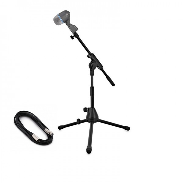 Shure Beta 52A with Mic Stand for Kick Drum - Full Bundle