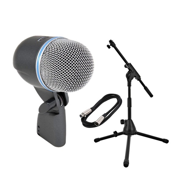Shure Beta 52A with Mic Stand for Kick Drum at Gear4music