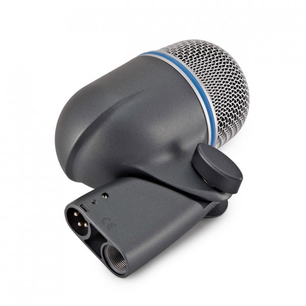 Shure Beta 52A with Mic Stand for Kick Drum - Beta 52A, Angled 1
