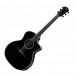 Taylor 214ce DLX Grand Auditorium, Black  w/ FREE Taylor Baby BT1