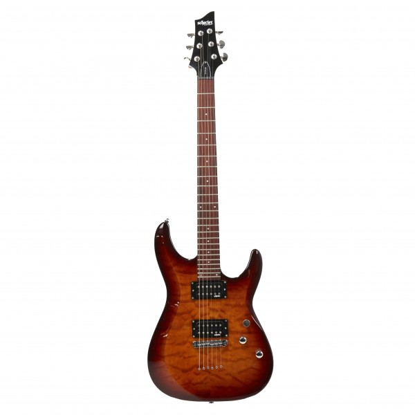 Schecter C-6 Plus Electric Guitar, Vintage Sunburst - Secondhand