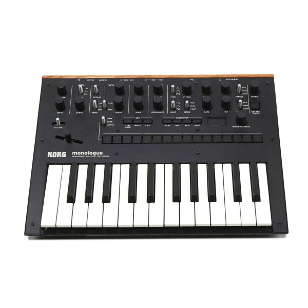 Korg Monologue Analogue Synthesizer, Black - Secondhand