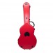 BAM 8003S Classic Dreadnought Guitar Case, Pomegranate Red - Back