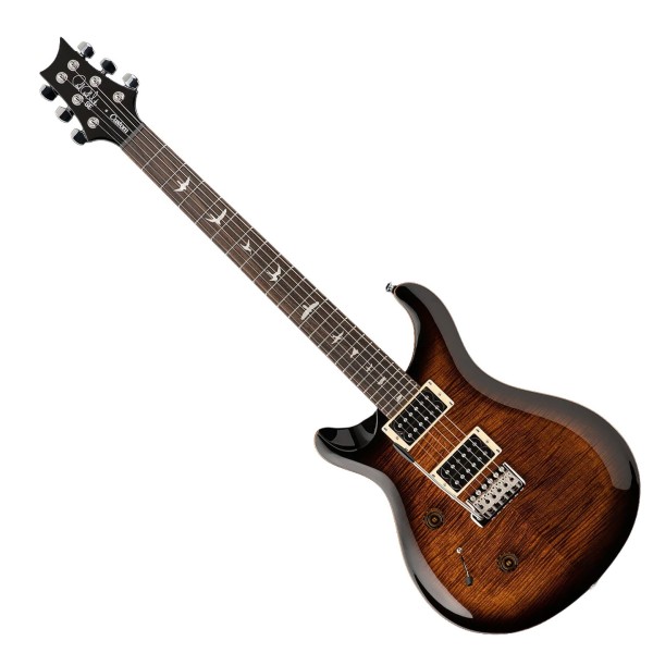 PRS SE Custom 24 Left Handed, Black Gold Sunburst at Gear4music