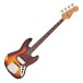 Fender Custom Shop 64 Jazz Bass Relic, 3-Tone Sunburst