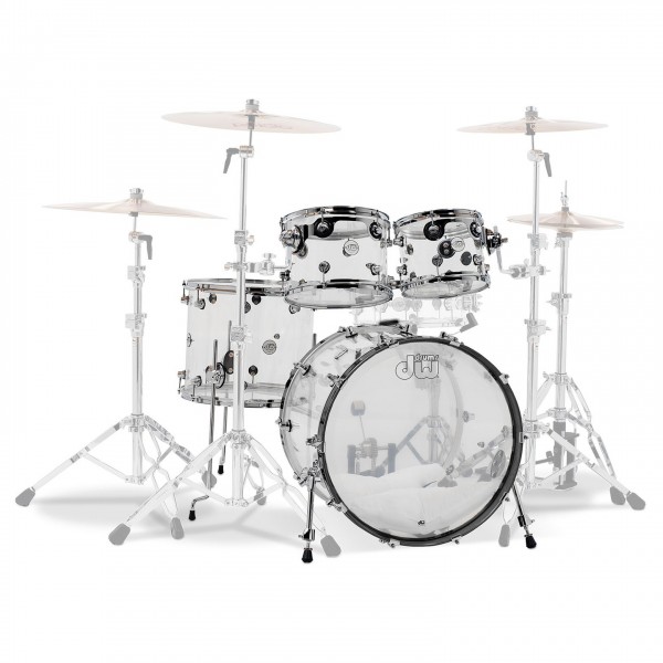 DW Drums Design Series 4pc Acrylic 22'' Shell Pack