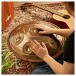 Handpan with Carrying Bag, 10 Notes D Kurd, by Gear4music - Lifestyle