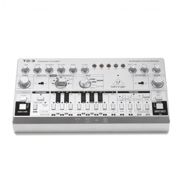 Behringer TD-3-SR Analog Bass Line Synthesizer, Silver - Secondhand