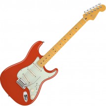 Fender American Deluxe Stratocaster V Neck, MN, Fiesta Red