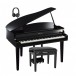 Yamaha Zestaw pianina cyfrowego CLP 765, polerowany Ebony