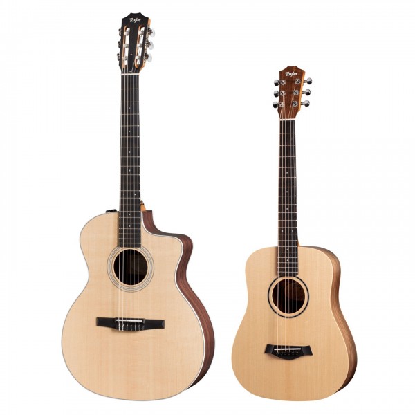 Taylor 214ce-N Nylon String Electro Acoustic w/ FREE Taylor Baby BT1