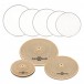 Low Volume Practice Pack - 5 Piece Fusion Set, Gold by Gear4music