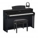 Yamaha CLP 745 Pack avec Piano Numérique, Satin Black