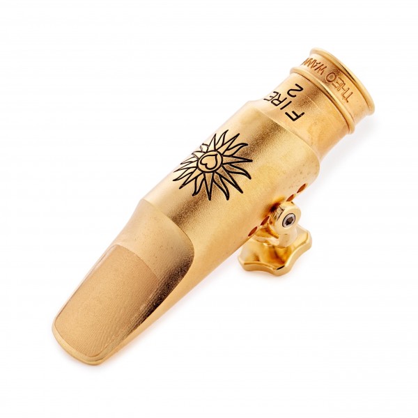 Theo Wanne Fire 2 Alto Saxophone Mouthpiece with Liberty Lig, Metal 7