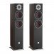 DALI OBERON 5 Floorstanding Speakers (Pair), Dark Walnut