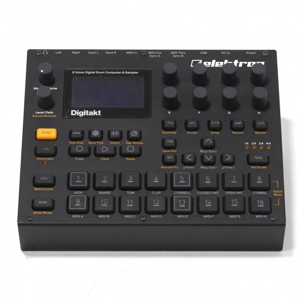 Elektron Digitakt Drum Computer and Sampler - Secondhand