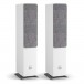 DALI OBERON 5 Floorstanding Speakers (Pair), White Grille View