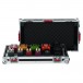 Gator Pedalboard Flight Case - Front Open (Pedals Not Included)
